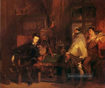  romantische Galerie - Henri III und der englische Botschafter romantische Richard Parkes Bonington